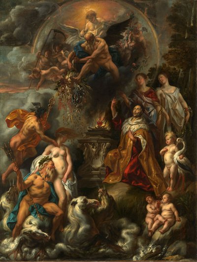 Allegorie van de Vrede van Westfalen door Jacob Jordaens